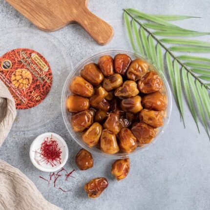 سكري جلكسي بالعسل والزعفران 500 جرام